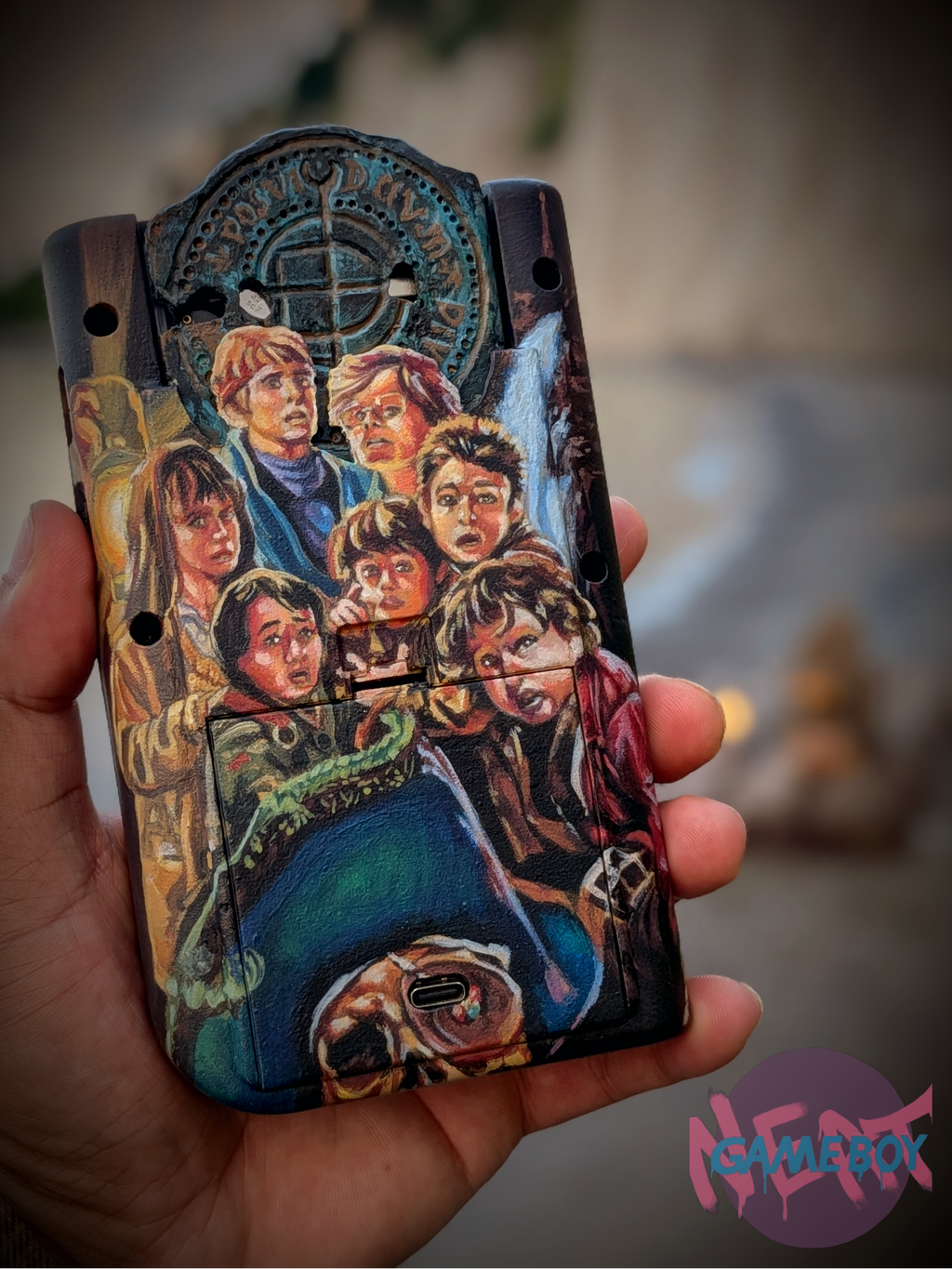MASTERPIECE Custom Commission (Front detail + extra detail on smooth shell back) DMG Game Boy